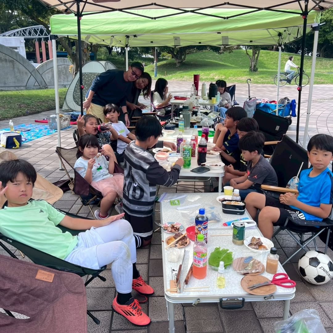 2025/10/12 ３年 ポートパークでBBQ